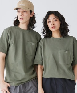 「LACOSTE」 7分袖Tシャツ 2 モスグリーン メンズ