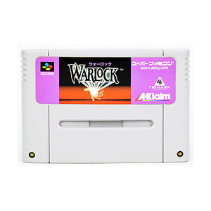 【中古】 ウォーロック WARLOCK ソフトのみ スーパーファミコン ソフト