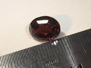 高品質!綺麗!ガーネットgarnet 5.75ct 宝飾品外し石カット石綺麗なリユースのジュエリーからの外し石等　3　まとめてたくさん同梱可 125-18