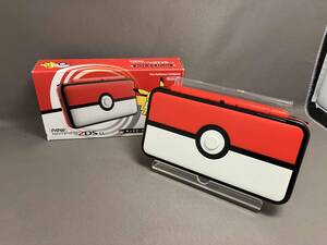 NEW ニンテンドー2DS LL 本体 ポケットモンスター モンスターボール エディション(ゆ23-02-46)