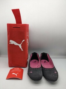 未使用 PUMA フラットシューズ 23.5cm バレエシューズ 浦Mdy0722-20