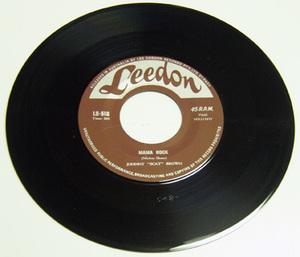 45rpm/ INDEED I DO - JOHNNY "SCAT" BROWN - MAMA ROCK / 50s,ロカビリー,FIFTIES,LEEDON RECORDS