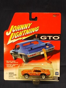 ジョニーライトニング 1/64 69年型 ポンティアック ジー・ティー・オー JOHNNY LIGHTNING Pontiac GTO 日焼け有り