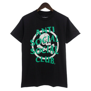 【特別価格】NEIGHBORHOOD × ANTI SOCIAL SOCIAL CLUB S/S TEE Tシャツ ブラック×グリーン サイズ メンズS