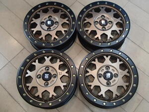 現品価格 新品4本SET ブロンズ MLJ XJ04 4.5J 14in IS43 100 4H X-AT 155/65R14 デリカミニ スペーシア ギア ファンクロス