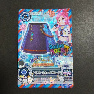 トリコロールチェックスカート 1405-CP05 ★初期 旧 アイカツ! スイングロック セイラ サマーマリン キャンペーン