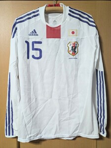 非売品　日本代表　選手支給　10-11 アウェイ　長袖　ユニフォーム　#15 今野泰幸　adidas　FC東京 ガンバ大阪　ジュビロ磐田