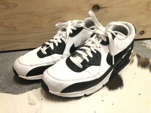 NIKE AIR MAX 90 325213-139 WHITE/BLACK-BLACK-WHITE ナイキ エア マックス 90 ホワイト ブラック スニーカー size 28cm