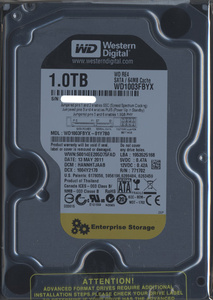 Western Digital製HDD WD1003FBYX 1TB SATA300 7200 [管理:20343738]