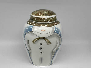 【レア/希少】Royal Doulton スノーマン The Snowman Gift Collection ボット 蓋付き ロイヤルドルトン