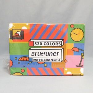 未開封★Brutfuner 520 Colored Pencils OILY COLORED PENCILS 色鉛筆 520色セット 油性色鉛筆★