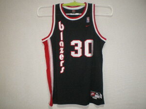 NIKE NBA スウィングマンJERSEY ブレイザーズ ＃30 ウォーレス SIZE XL