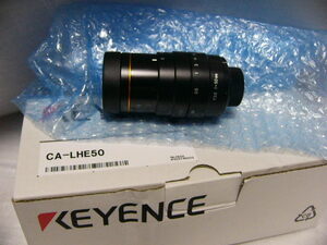 ★新品★ Keyence CA-LHE50 超高解像度Cマウントレンズ 50mm F2.0 ラインカメラに最適