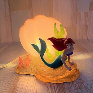 【中古】 リトルマーメイド Little Mermaid アリエル インテリアライト テーブルランプ ルームランプ Se