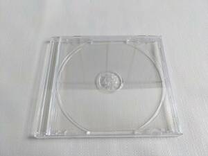 即決■美品★CD/DVD空クリアケース1枚 厚さ1cmサイズ プラケース　プラスチックケース 