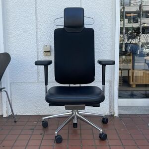 ■Vitra/ヴィトラ■HeadLine/ヘッドライン オフィスチェア ハイバック 黒