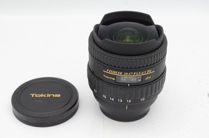 【適格請求書発行】美品 Tokina トキナー AT-X 107 DX FISHEYE 10-17mm F3.5-4.5 Nikon ニコン Fマウント APS-C【アルプスカメラ】240905d