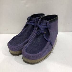 【Clarks】ワラビーブーツ クラークス 27cm BLK PUP チャッカブーツ ts202412