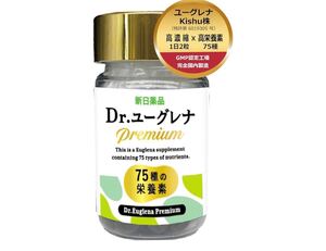 新品 未使用 未開封 定価5600円 新日薬品 Dr. ユーグレナ Premium 60粒 30日 75種 栄養 サプリ マルチビタミン ミネラル DHA EPA EAA BCAA