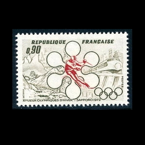 ■フランス切手　1972年　札幌五輪 / オリンピック