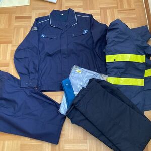 日本貨物鉄道の今は着用されていない貴重な制服父が譲り受け大切にしていたお品上下ワイシャツネクタイＬLと94おまけあり新品未使用最終