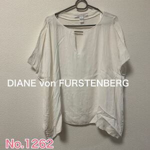 送料無料 匿名配送 DIANE von FURSTENBERG ブラウス プルオーバー