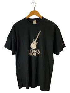 Hanes◆REDKEN NIGHTS/Tシャツ/L/コットン/BLK