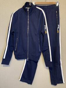 RLX Cotton Tracksuit NAVY S USED POLO RALPH LAUREN ポロ ラルフローレン トラックスーツ トラックジャケット トラックパンツ ネイビー