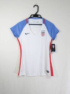 アメリカ 代表 2016 スタジアム ホーム ユニフォーム レディース S ナイキ NIKE AMERICA USA サッカー シャツ