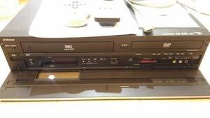 動作品です。　Victor DR-HX250　地デジ搭載DVD、VHS、HDDレコーダー　ブランクディスクお付けします。