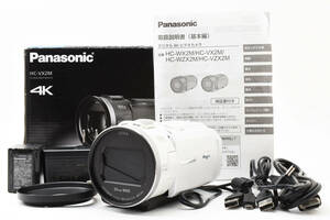 【元箱付き美品★】Panasonic パナソニック HC-VX2M-W デジタル4Kビデオカメラ ホワイト #M11266