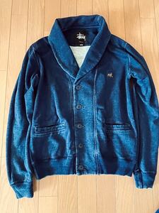 当時物 Stussy Indigo Jacket ステューシー インディゴ染め Mサイズ 正規品 ジャケット アウター