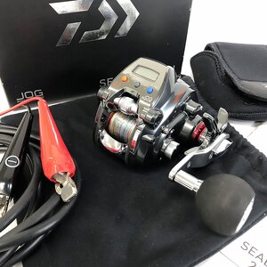 K 【動作OK】ダイワ 15 シーボーグ 200J 右 船用 電動リール ケーブル付属 説明書 箱 0801296 DAIWA SEABORG 日本製 Made in JAPAN