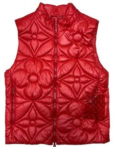 【美品】Louis Vuitton ルイヴィトン【RM221Q DH1 HLG47W】 LVSE PADDED MNG FLOWER GILET モノグラムキルティング パテッド ジレ ベスト