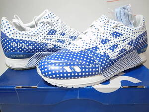 【送料無料 即決】ASICS TIGER x COLETTE GEL LYTE III 3 新品 29.5cm US12 コレット別注ゲルライト3 DOTTYドット柄 25周年記念 限定 青白