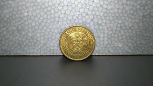 ペルー 5ソル 硬貨 コイン 1980【BANCO CENTRAL DE RESERVA DEL PERU 5SOLES DE ORO 古銭 旧貨幣 ヴィンテージ アンティーク 世界