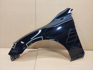 純正 マークＸ DBA-GRX130 左 フロント フェンダー 202 ブラック 黒 TOYOTA トヨタ MARK X