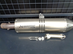 ■AKRAPOVIC(アクラポビッチ) F800GS/F650GS 純正オプション スリップオンサイレンサー 7610-7713339■