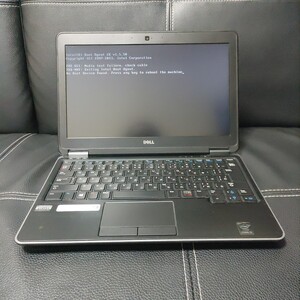 DELL Latitude　E7240 ノートパソコン　ハードディスク無し