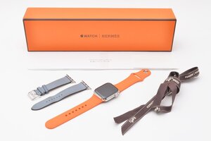 通電確認済 初期化済 美品 エルメス アップルウォッチ シリーズ7 WR-50M 腕時計 HERMES AppleWatch SERIES7