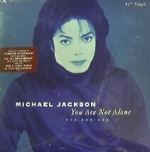 $ MICHAEL JACKSON / YOU ARE NOT ALONE THE REMIXES (49 78003) 水色/US (折) YYY0-292-1-1 アナログ　レコード盤