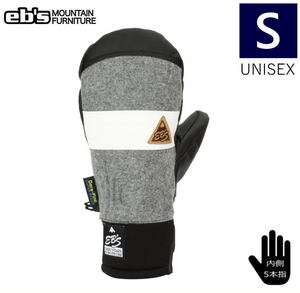 ○22-23 ebs HARUSAKI MITTEN カラー:MELTON GREY Sサイズ エビス スキー スノーボード