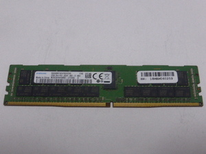 メモリ サーバーパソコン用 Samsung PC4-21300(DDR4-2666) ECC Registered 32GB 起動確認済です M393A4K40BB2-CTD6Q