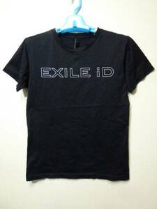 ＥＸＩＬＥ　ｉＤ　Ｔシャツ・黒・Ｍ（エグザイル24karats LDH）