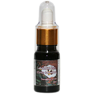 10ml ラブダナム レジノイドオイル フランス Cistus ladanifer 100%天然 精油 エッセンシャルオイル 送185 同梱可