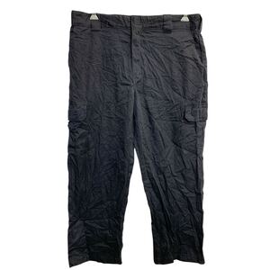 Dickies ワークパンツ W38 ディッキーズ リラックスストレート ビッグサイズ ブラック 古着卸 アメリカ仕入 2412-578