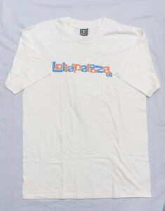 Lollapalooza ロラパルーザ 2005 Tシャツ ホワイト Medium Pixies Dinosaur Jr.Weezer