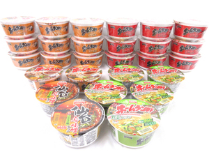 送料300円(税込)■ks883■◎カップ麺(ホームラン軒 味噌ラーメン 等) 4種 27点【シンオク】