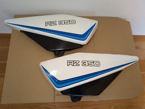 RZ350 【純正】 サイドカバー 左右セット 4U0-21711-00-36 4U0-21721-00-36 当時物 ヤマハ 4L3　 RZ250