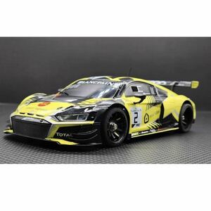 GL Racing 京商 ミニッツ 互換 ボディ 塗装済み アウディ R8 EVO イエロー